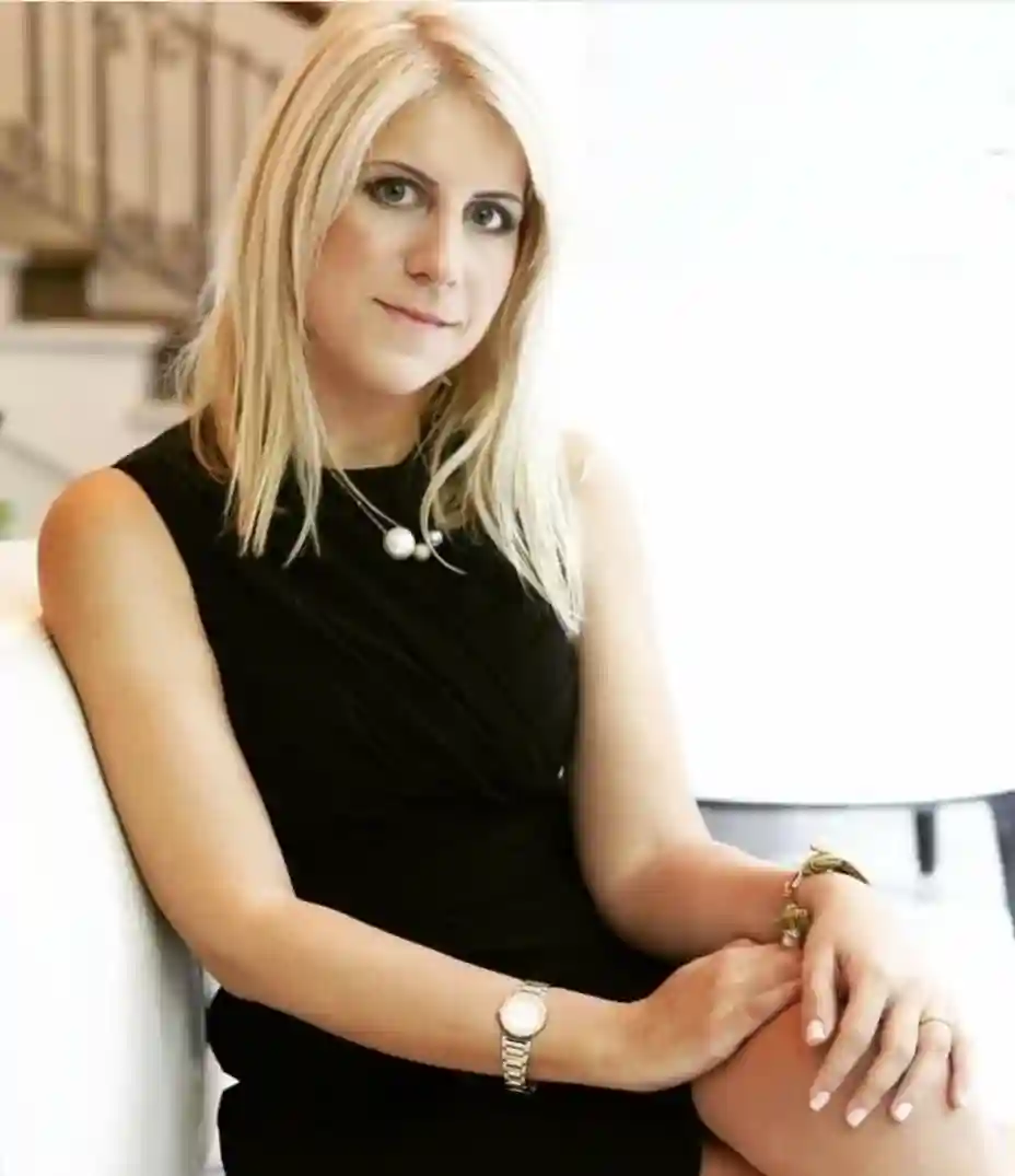 Portrait of Dr. Georgiadou in her office