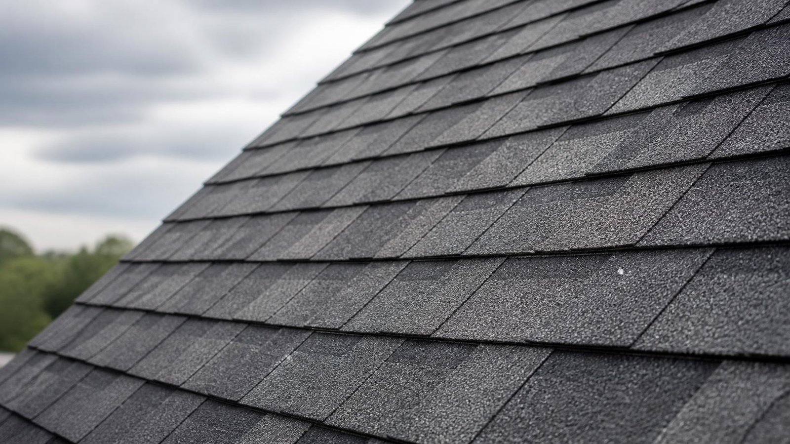 Hail on residential roof