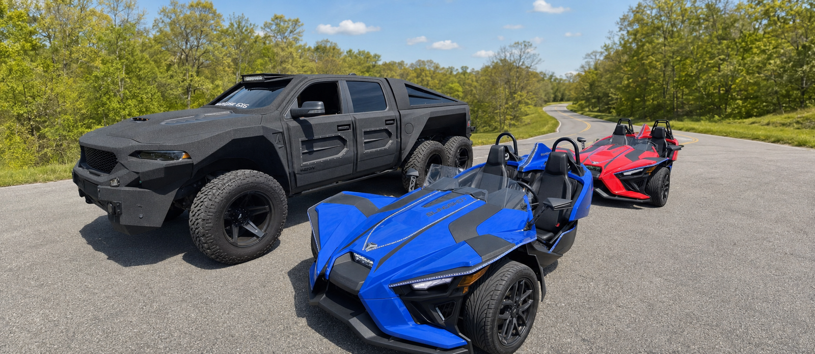 Slingshot Rental Bowie MD | Polaris Slingshot Rentals & Maryland