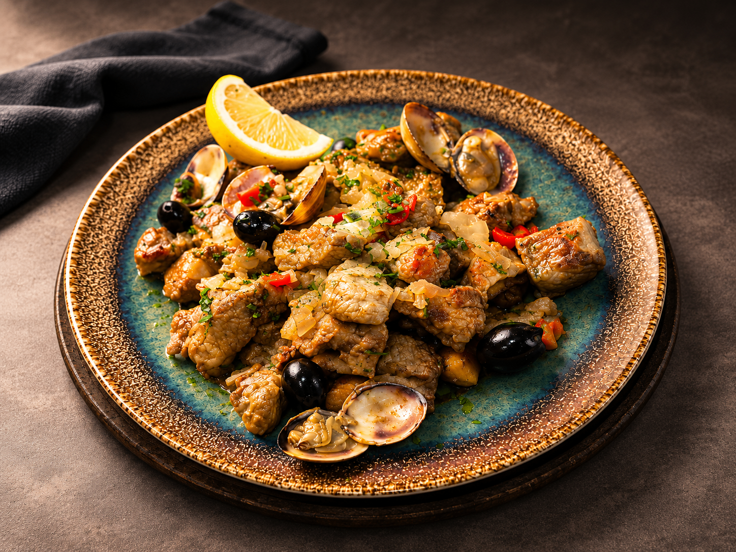 Fruits de mer à la portugaise