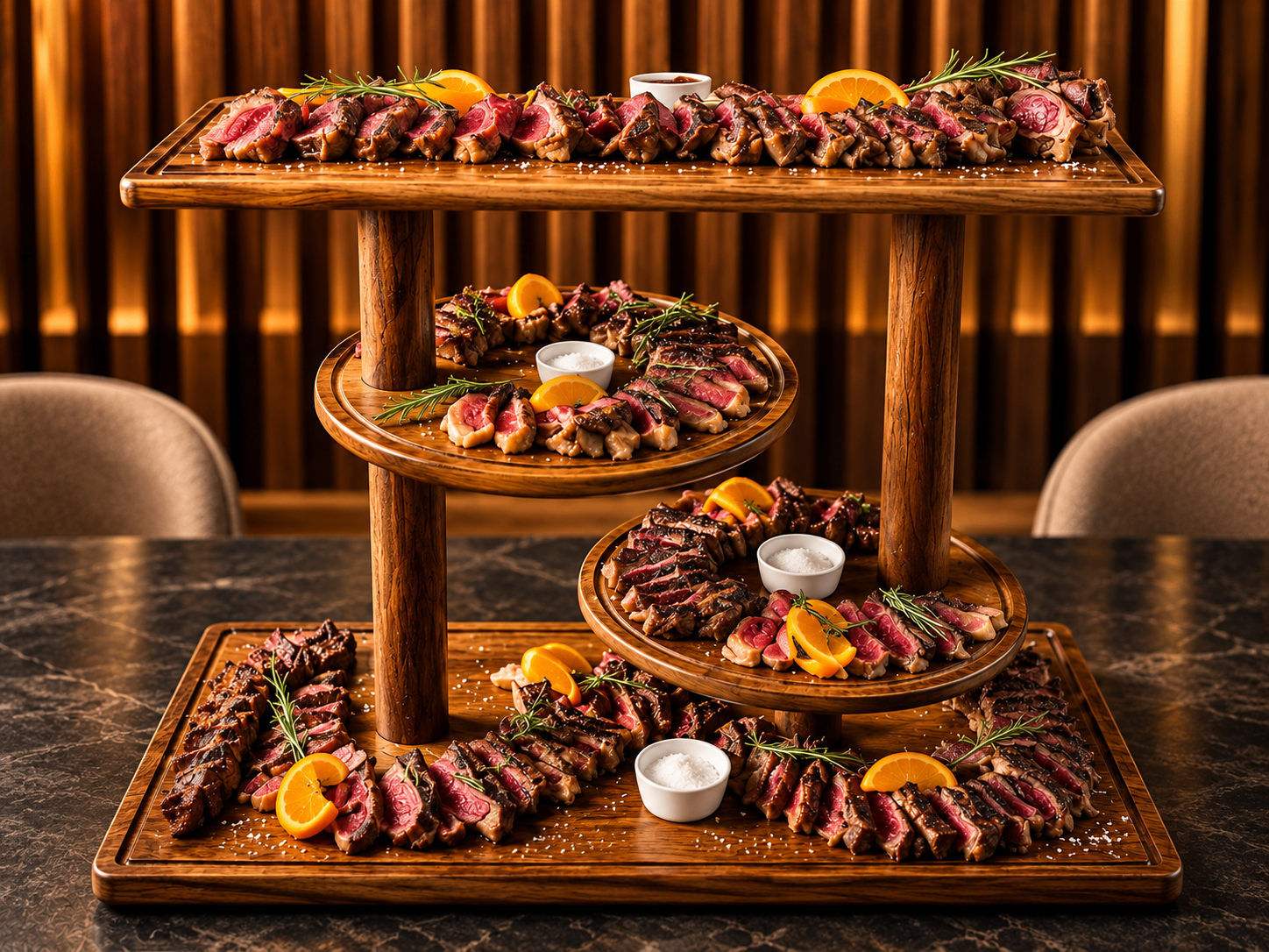 Plateau de viandes grillées à partager