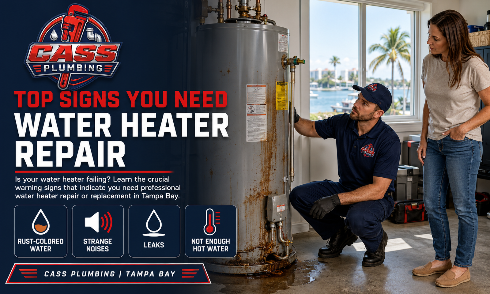 Water Heater Repair & Replacement in Tampa, FL: What Every Homeowner Needs to Know