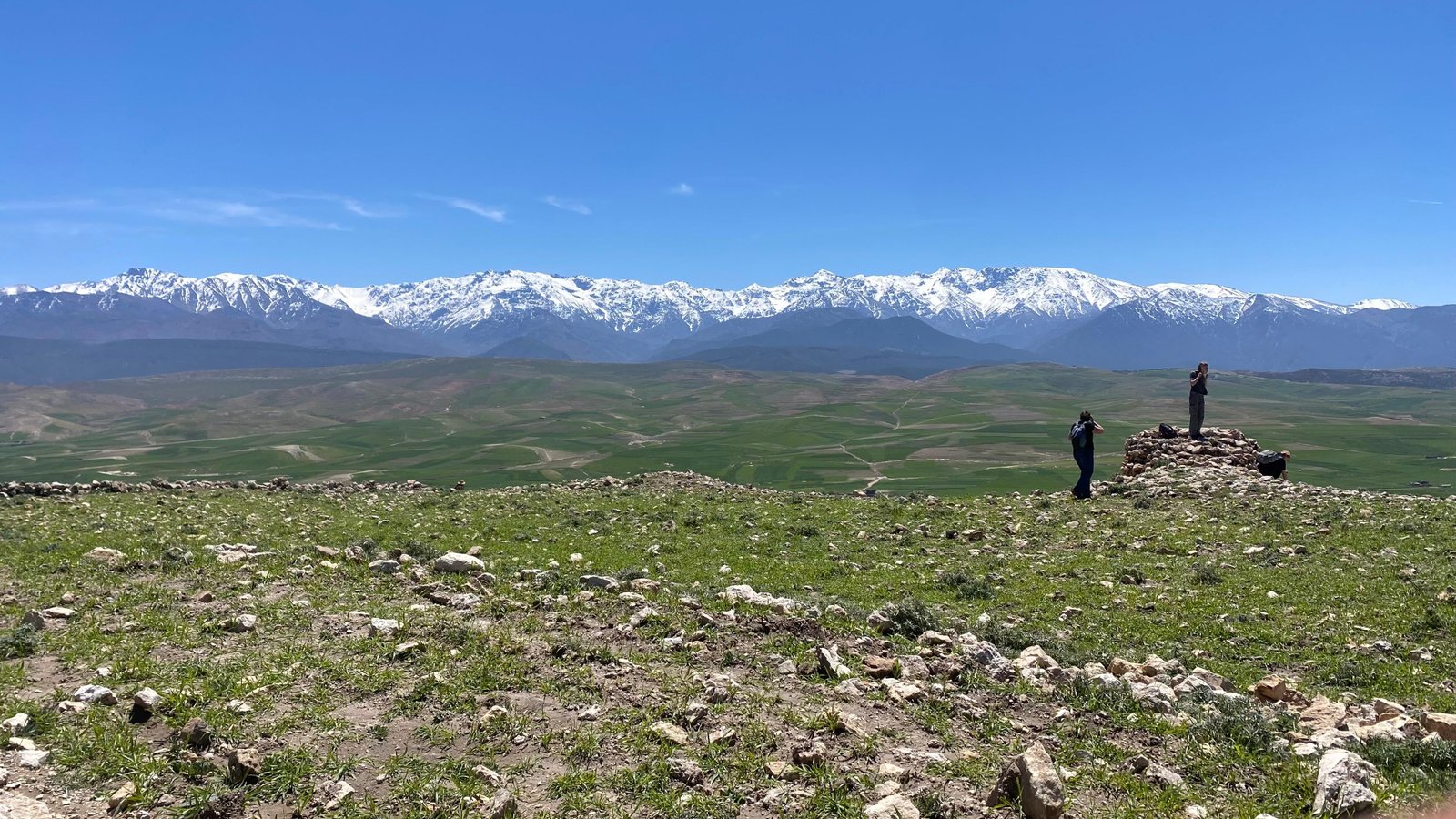 Guided trek on the Kik Plateau, Morocco