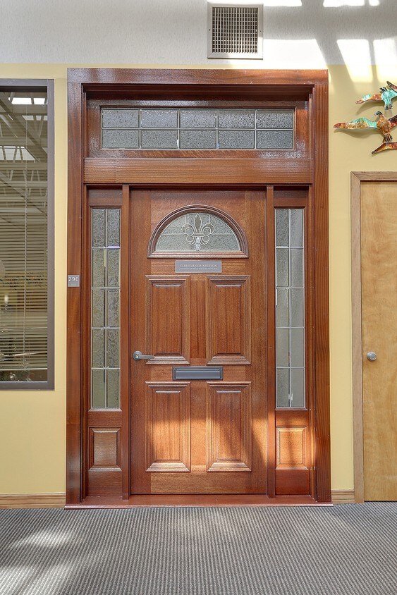 Professional interior entrance door
