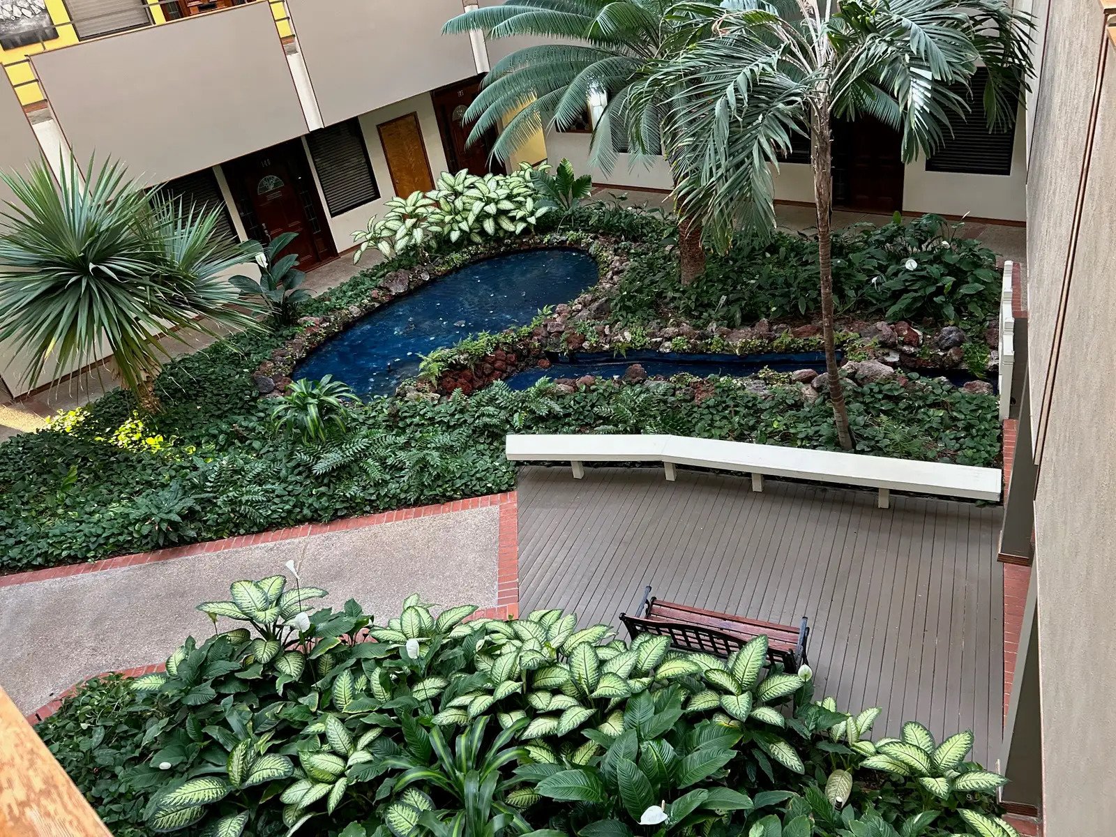 Well-maintained common areas