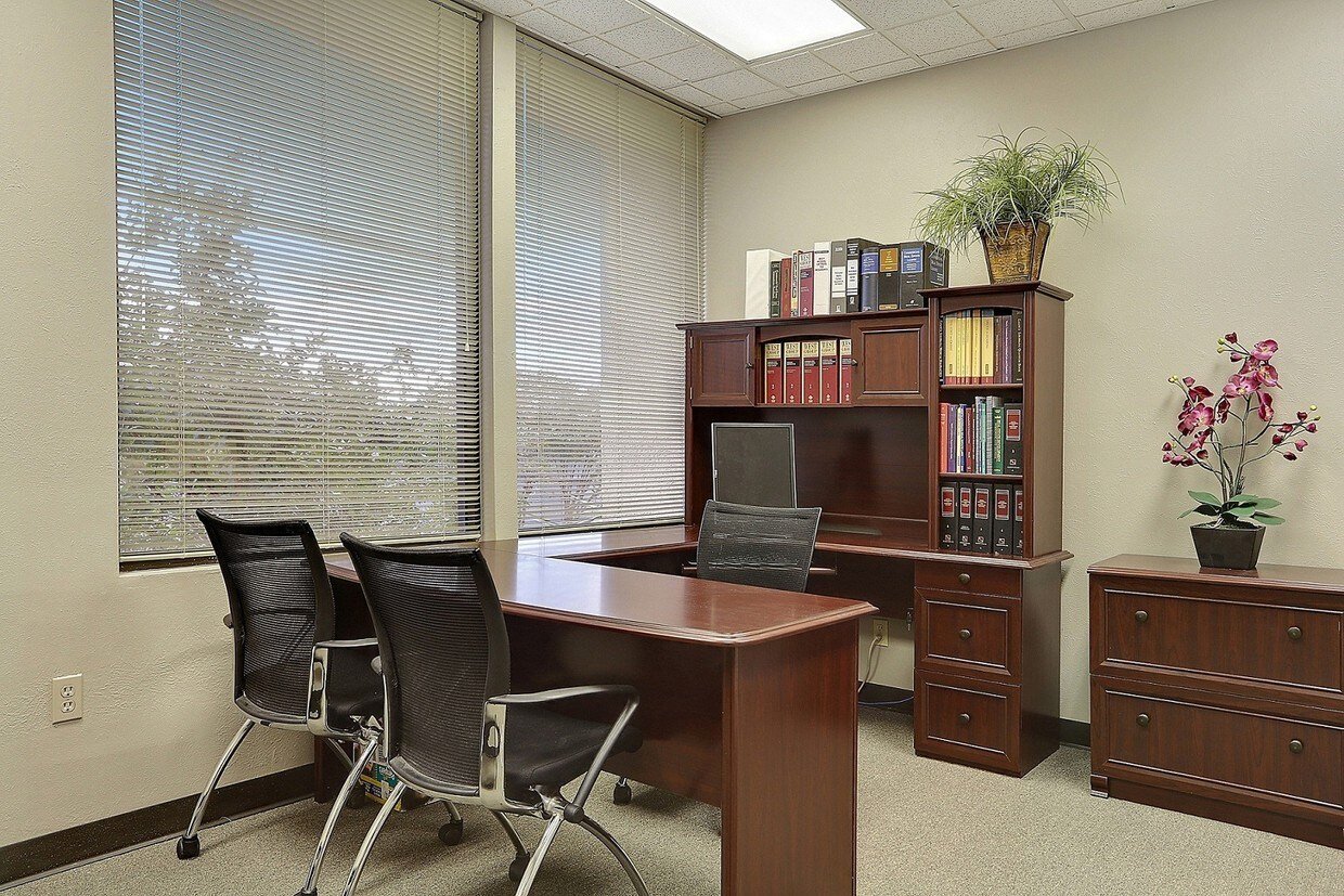 Convenient elevator access for second floor office suites at 824 Elmwood Park Boulevard