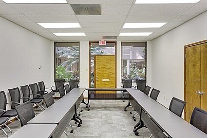 Tenant conference room at 824 Elmwood Park Boulevard office building