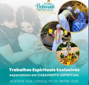 Trabalhos espirituais exclusivos
