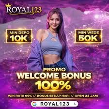 ROYAL123 Promo Welcome Bonus 100% – Min Depo 10K, Min Wede 50K, Win Rate 98%, Jackpot Harian, Open 24 Jam. Klik untuk daftar dan klaim bonus sekarang.