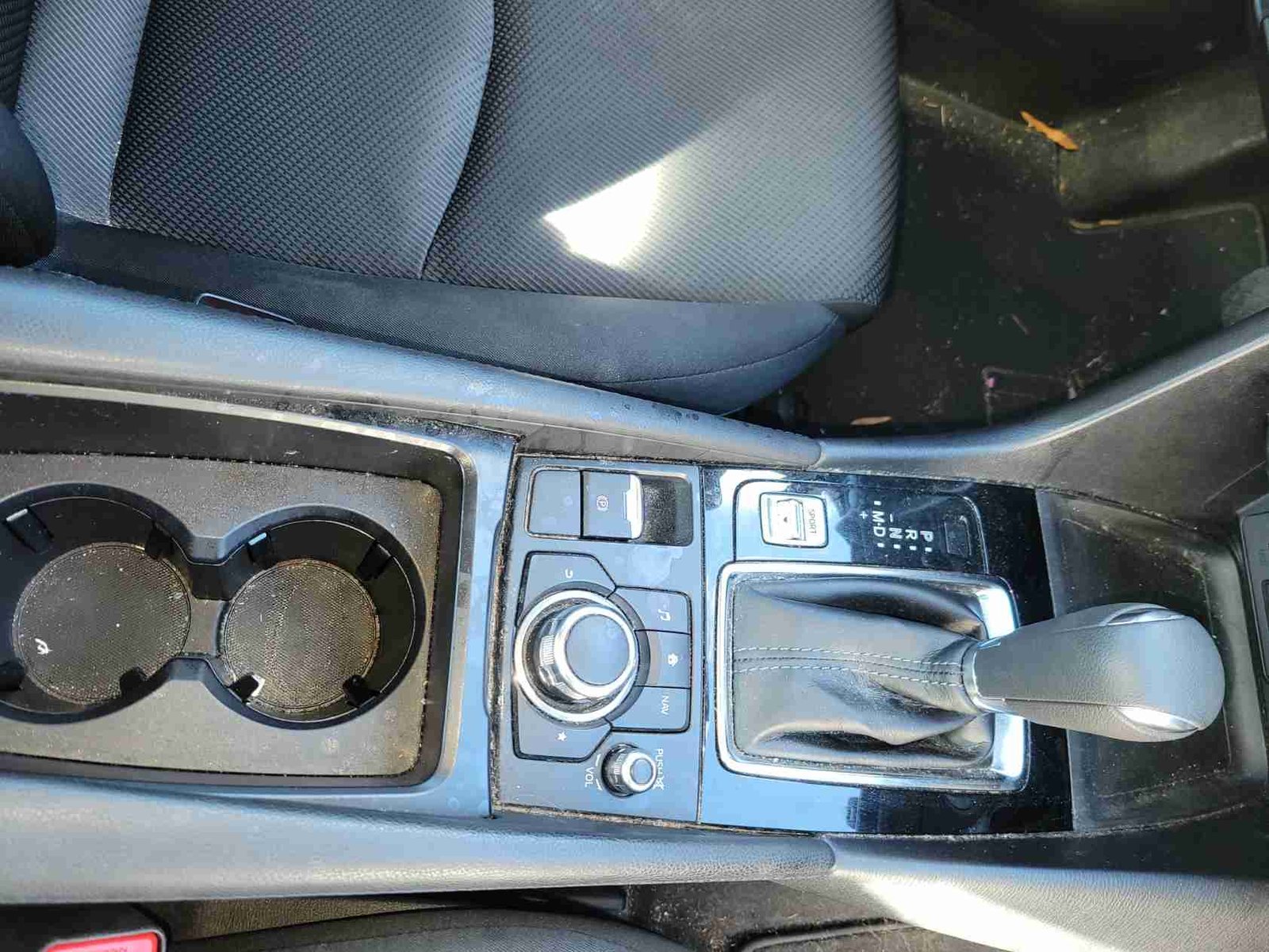 Before Console Deep Clean