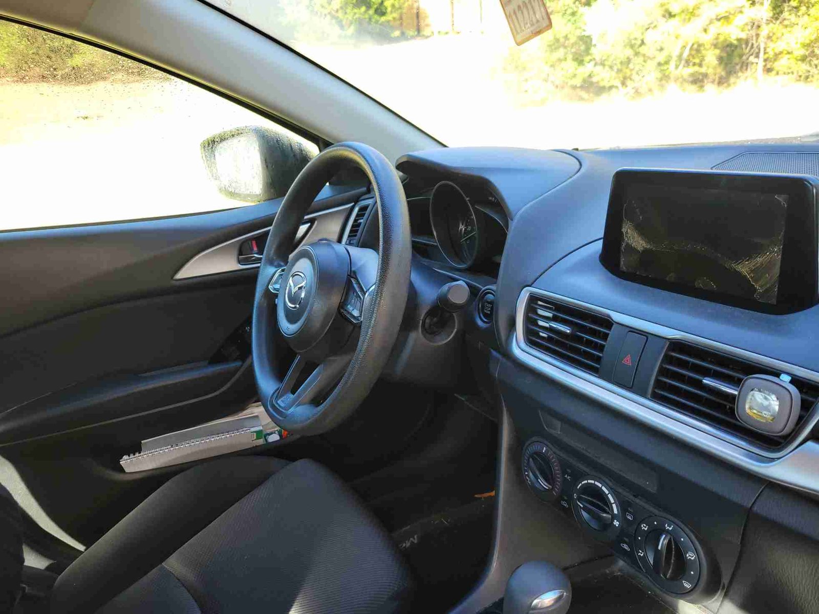 After Door Panel Stain Removal