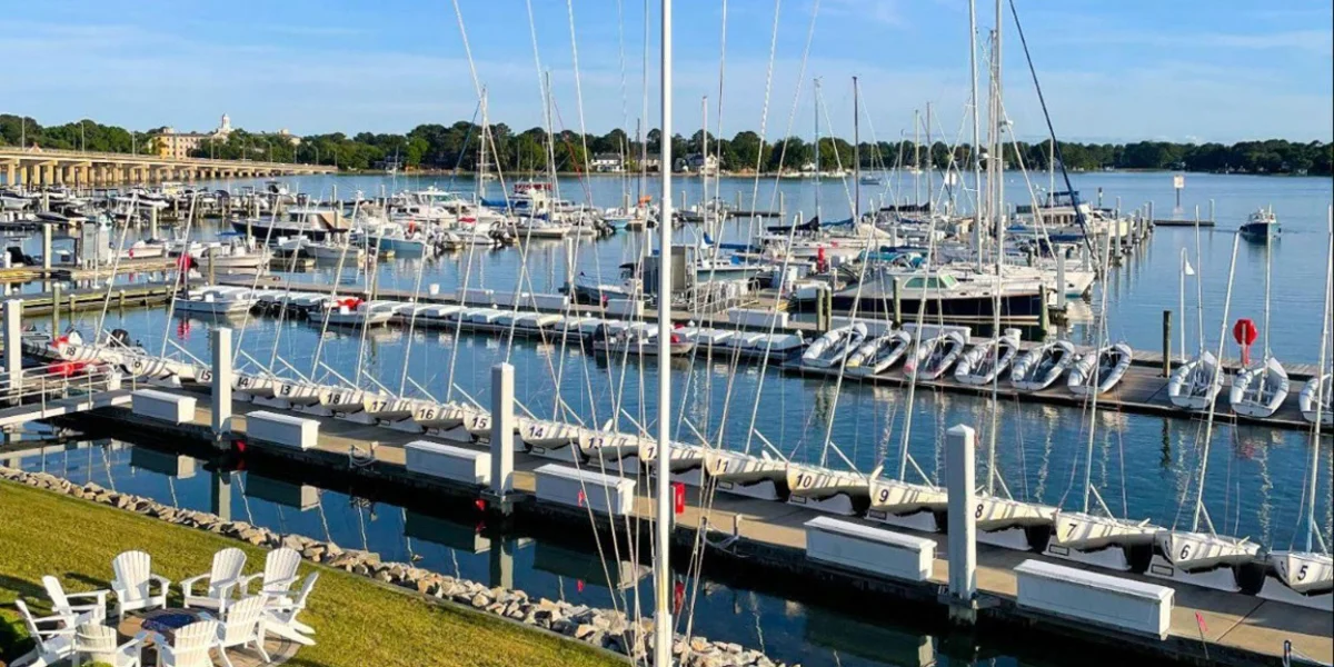 Norfolk Yacht & Country Club waterfront