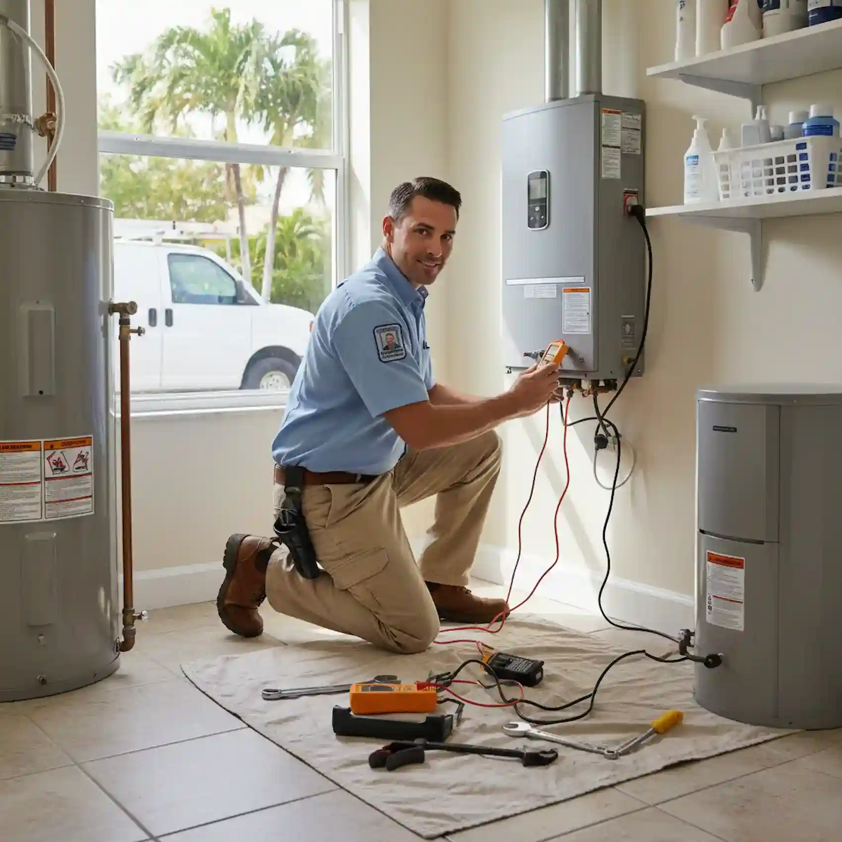 Tankless Water Heater Installer Near Me Santee, CA