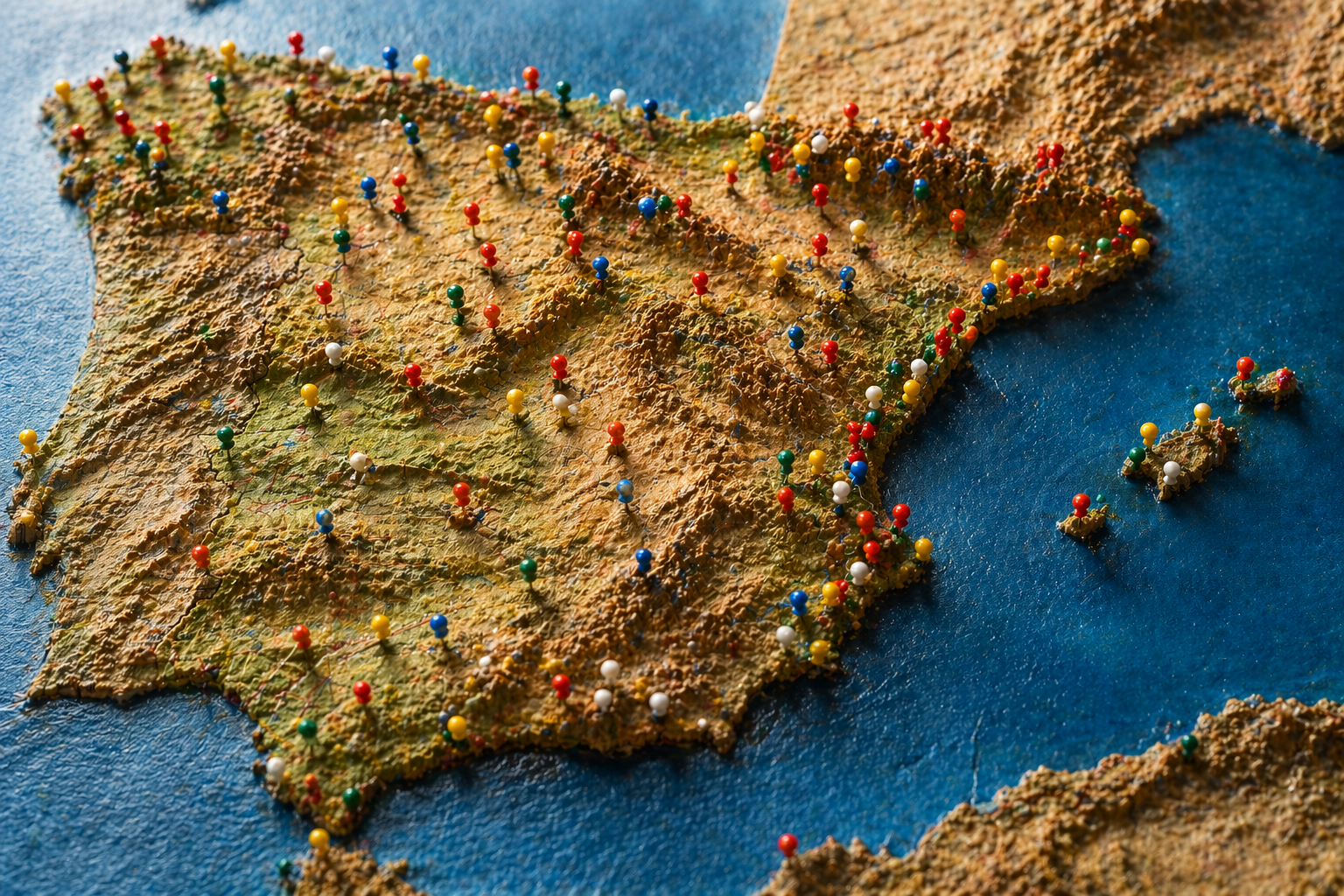 Mapa 3D España
