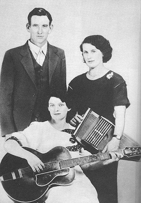 The Carter Family with guitar and accordion