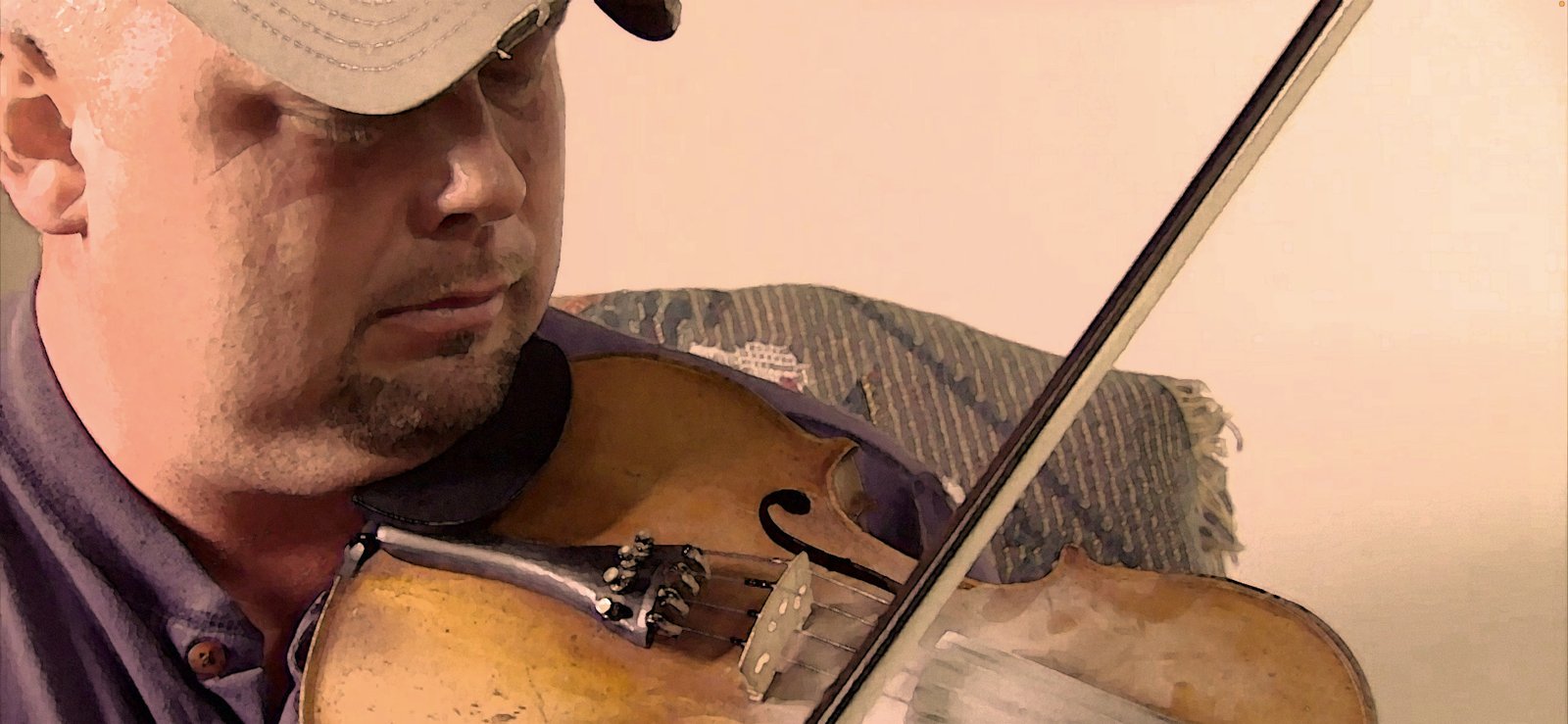 Eddie Bond playing traditional Appalachian fiddle