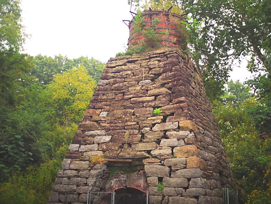 Restored historic Foster Falls hotel building, now the Inn at Foster Falls, Virginia