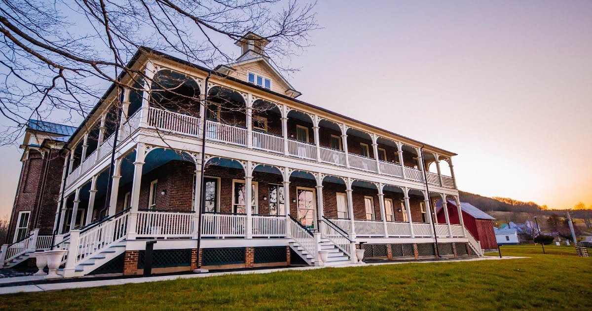The Inn at Foster Falls, Virginia. Recently renovated and ready for your visit!