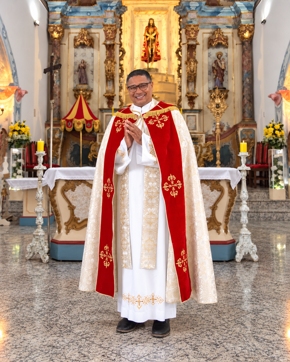 Fotografia oficial de Padre Samuel Carlos Moreira