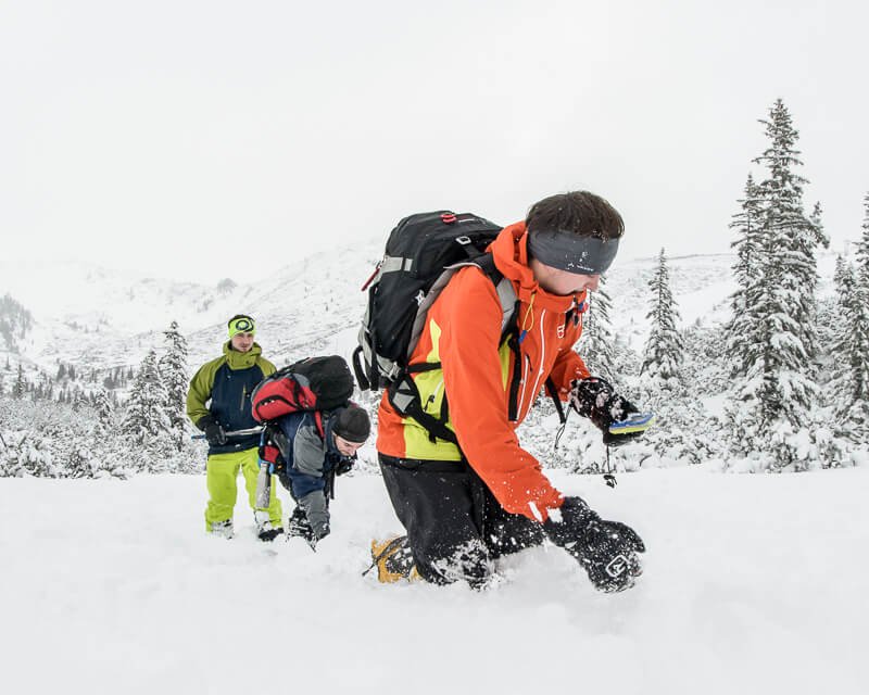 Lawinen-Notfall LVS Training