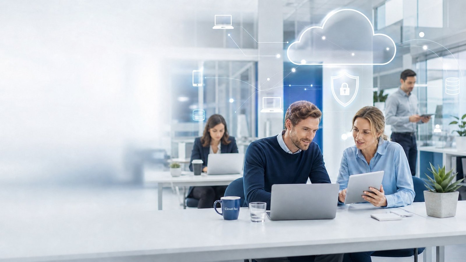 Zakelijke IT cloud en infrastructuur
