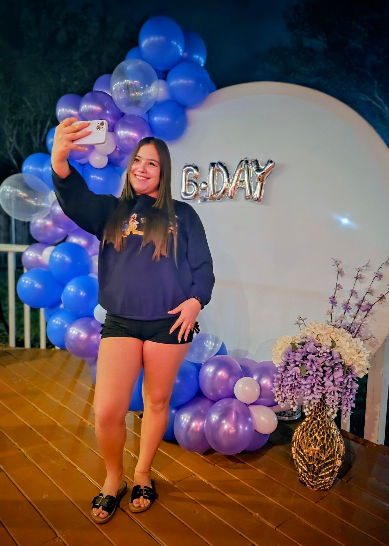 Birthday Selfie Backdrop