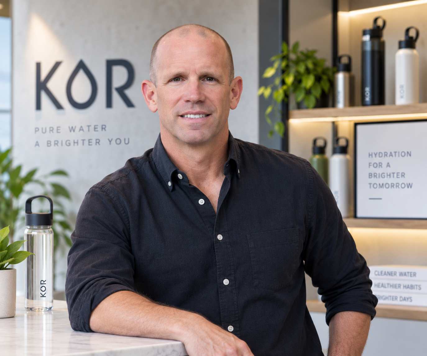 Eric Barnes, CEO and Co-Founder of KOR Water