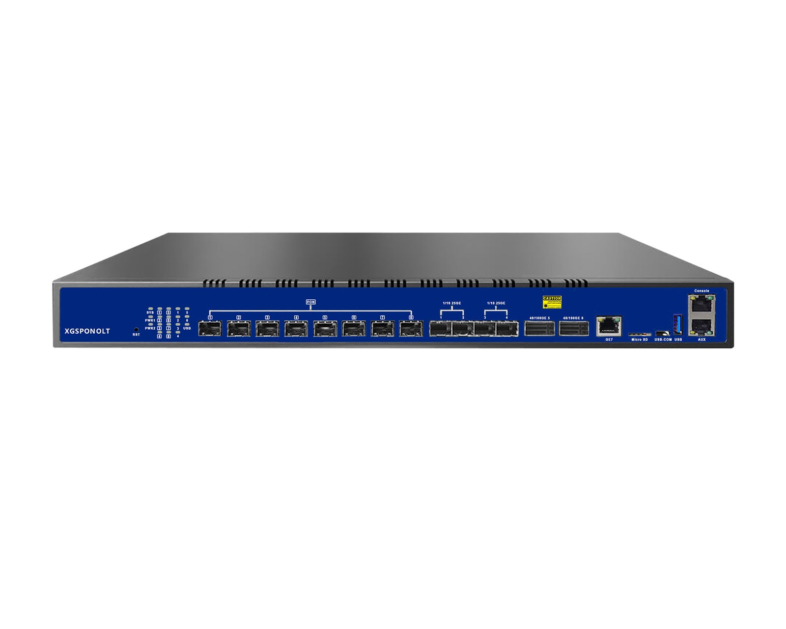 8PON Ports XG/XGS-PON OLT