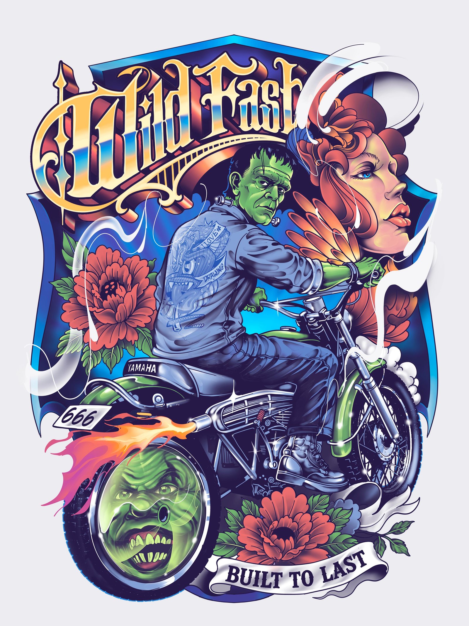 Wild Fast — Poster karya Artdover