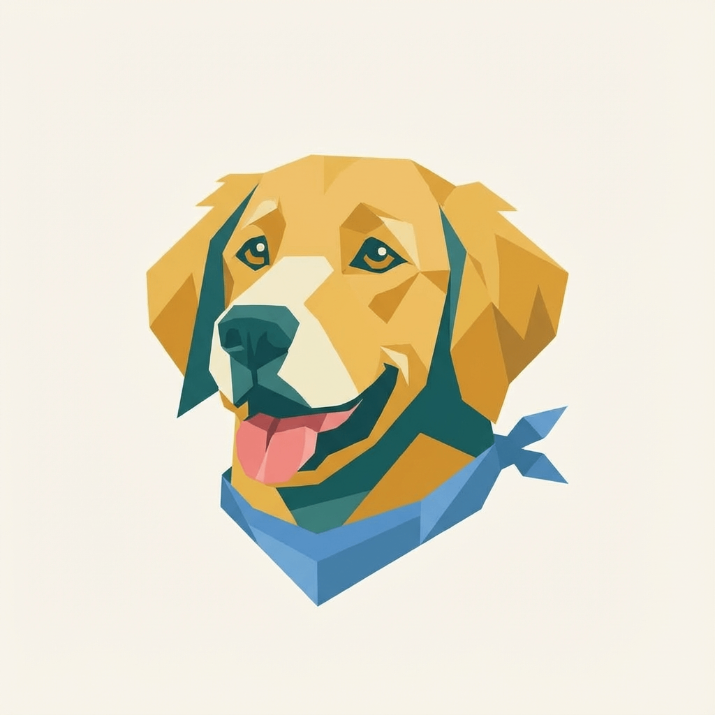 NeoBuddi mascot — golden retriever