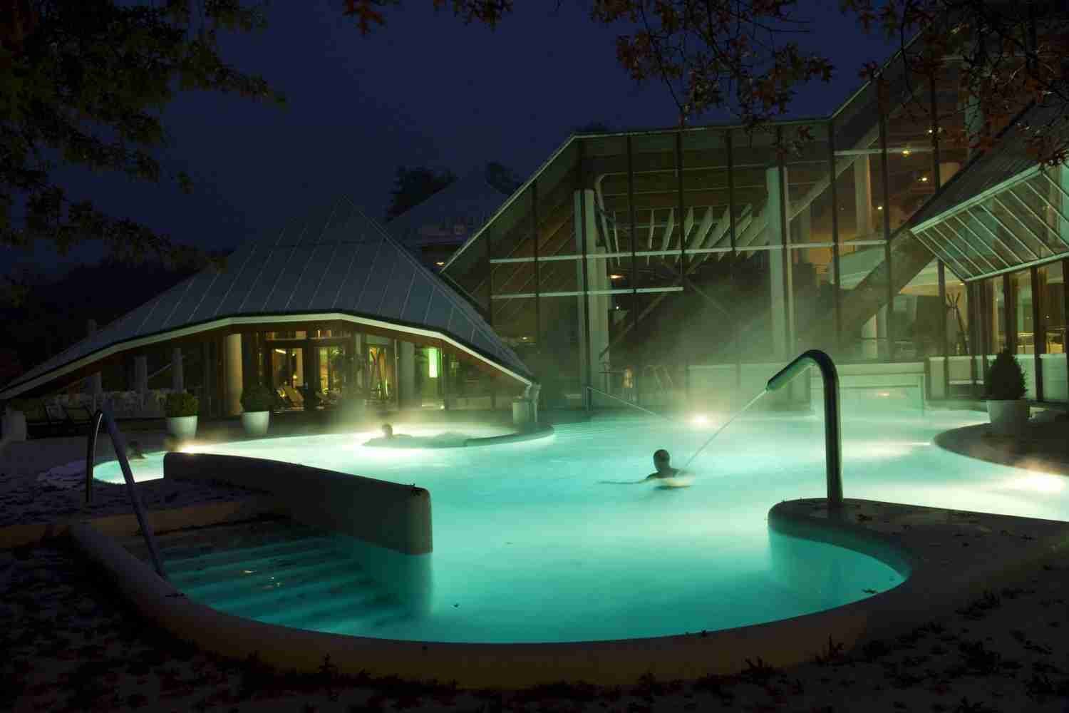 Historische foto van Thermae 2000 Valkenburg in Valkenburg