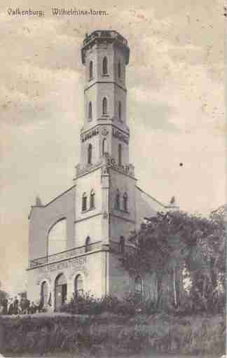 Historische foto van de Wilhelminatoren in 1906
