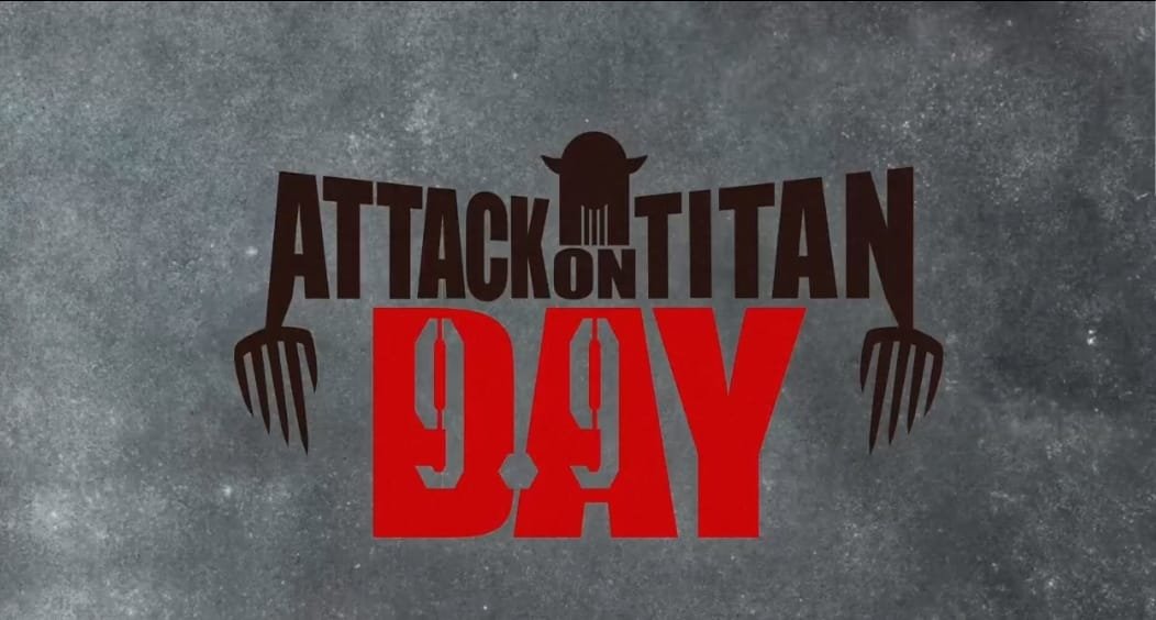 9 de Setembro é Declarado o Dia Oficial de Attack on Titan