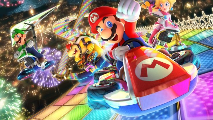 Mario Kart 8 Deluxe ganha split-screen de 8 jogadores no Switch 2