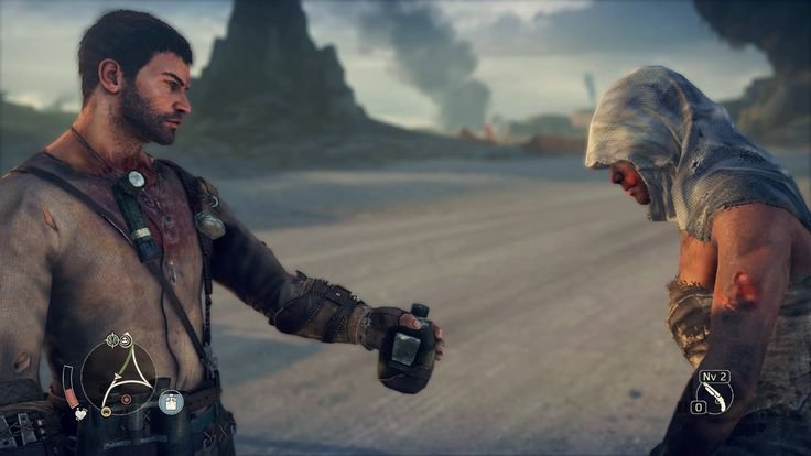 Cena do jogo Mad Max