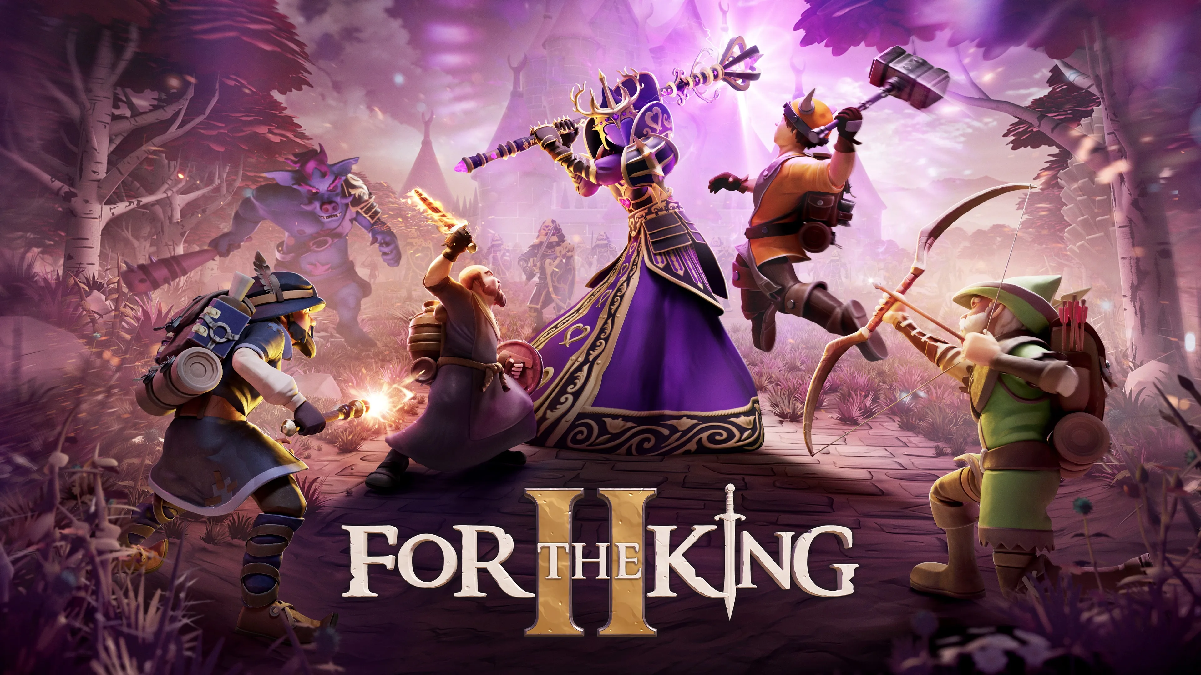 For the King II - Personagens em cenário mágico