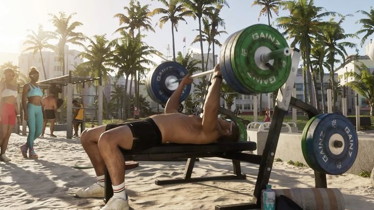 GTA 6 tera academia e comida mudando o corpo de Jason e Lucia