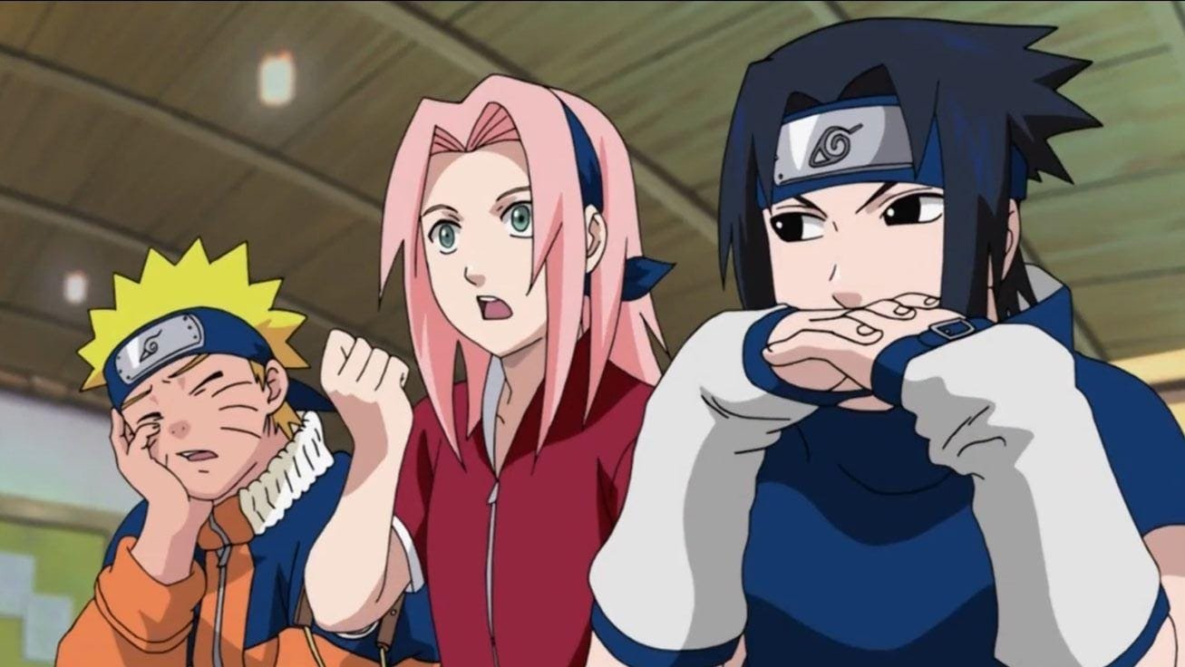 Naruto e Time 7