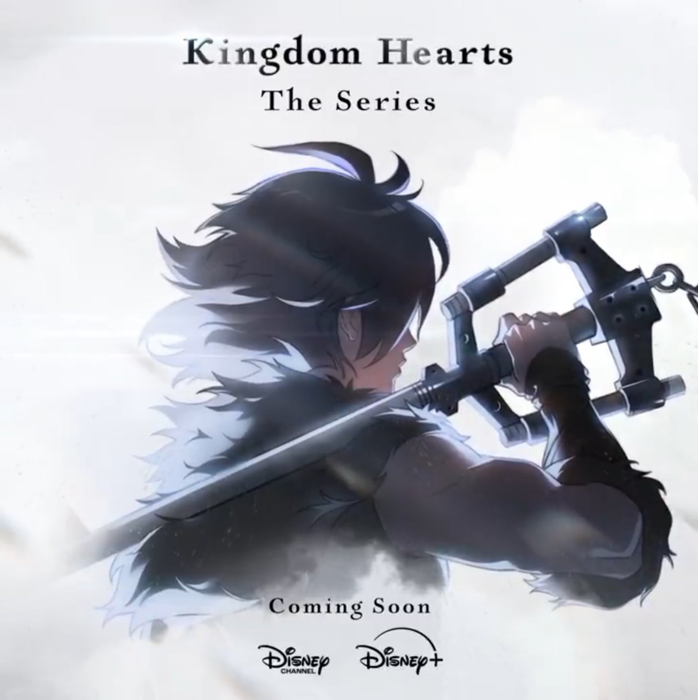 Kingdom Hearts The Series — arte promocional do anime