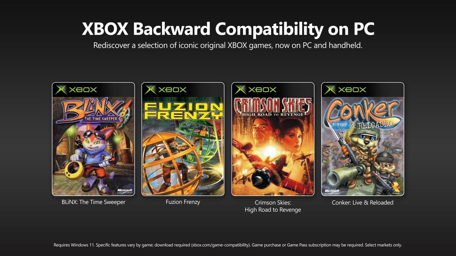 Xbox Backward Compatibility on PC - Clássicos do Xbox original em Windows 11