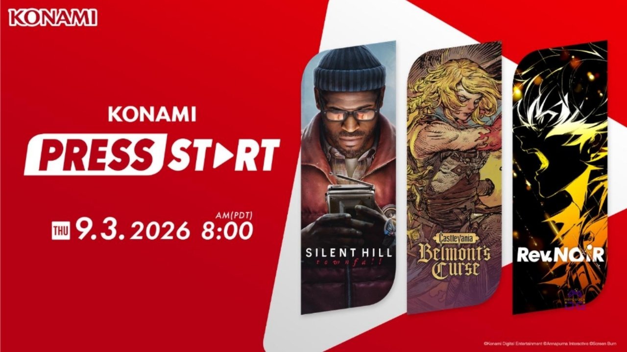 Konami marca showcase com Silent Hill, Castlevania e Rev. NOiR