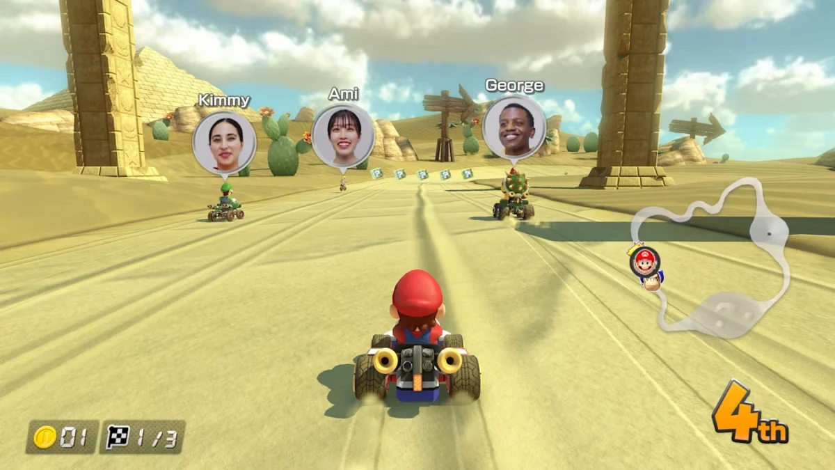 Mario Kart 8 Deluxe no Nintendo Switch 2