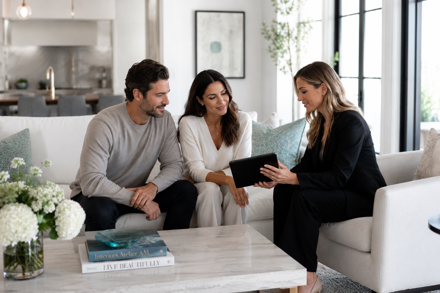 Agent providing concierge guidance