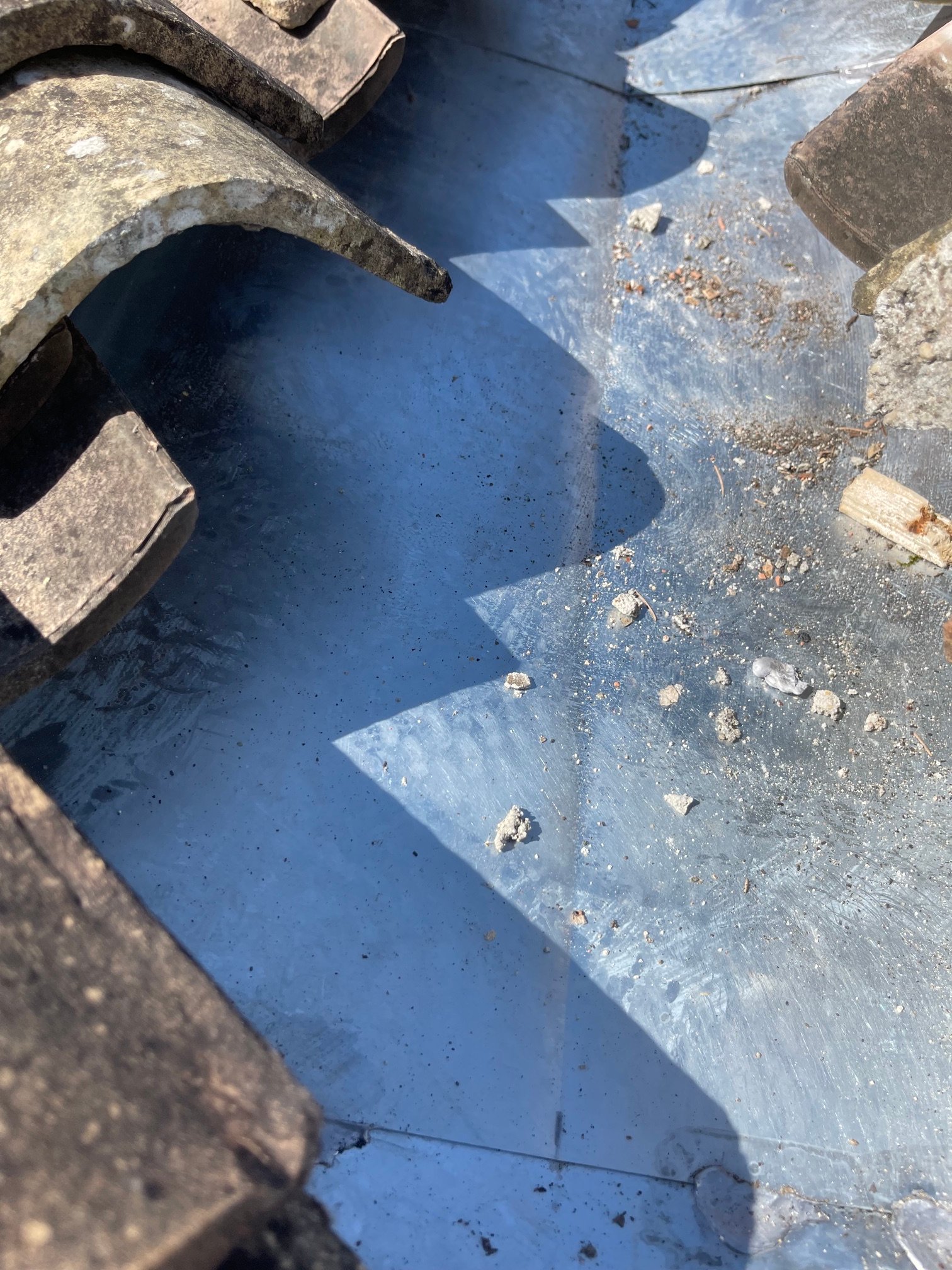 Façonnage d’une noue en Zinc — Le Bois-Plage-en-Ré — photo 2