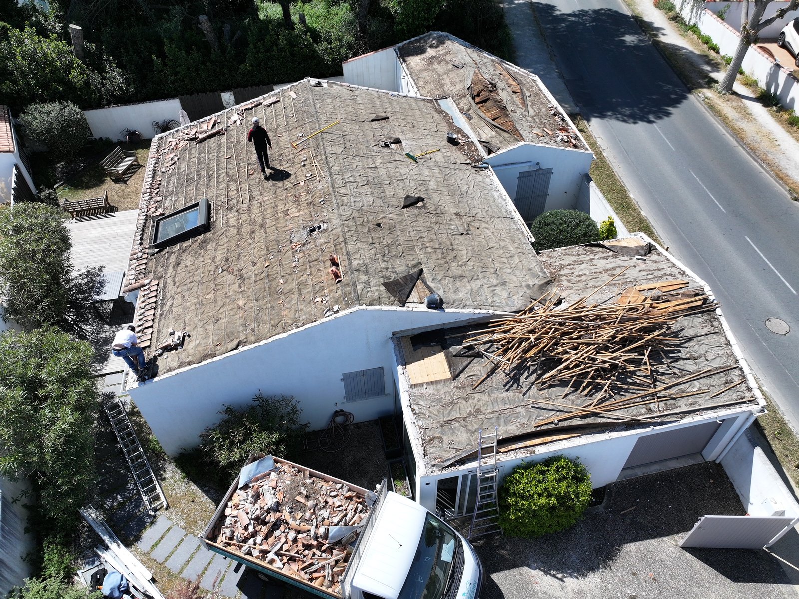 Réfection de toiture — Le Bois-Plage-en-Ré