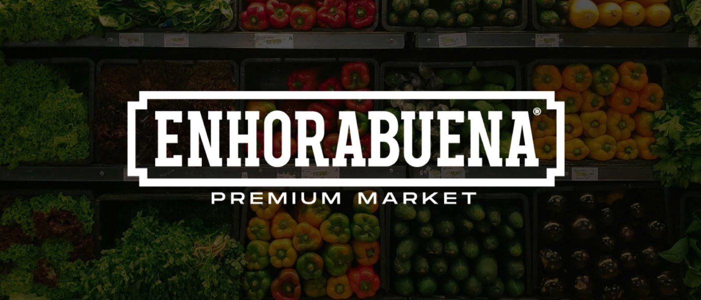 Enhorabuena organic market branding