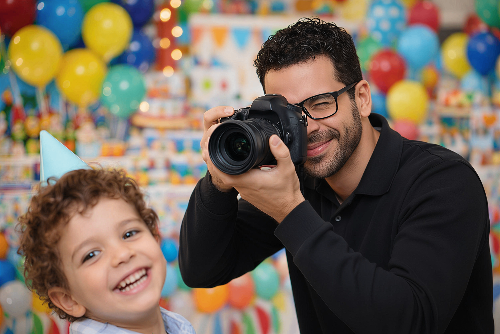 Nuno Alves, fotógrafo de aniversários e eventos infantis
