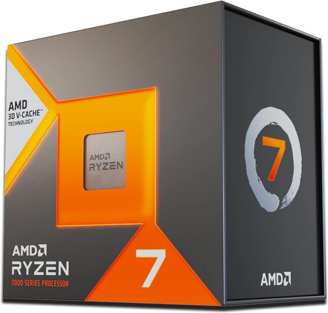 AMD Ryzen 7 7800X3D processor met verpakking