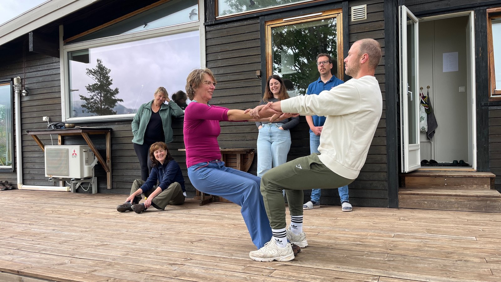 Zes mensen, een week in de Noorse bergen