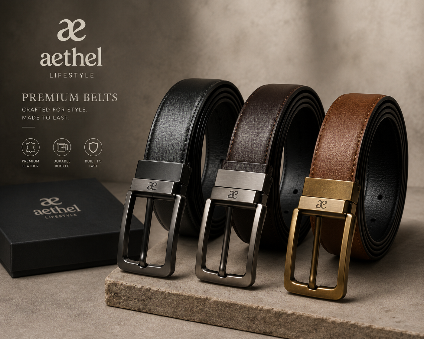 Aethel Signature Belt